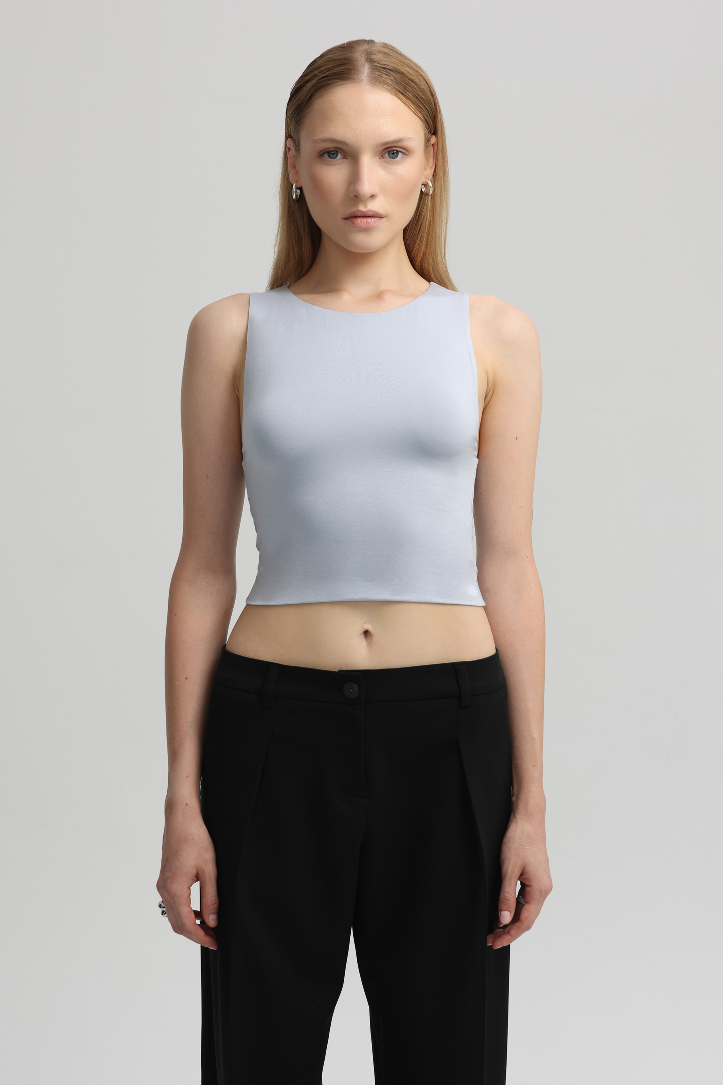 CROP TOP IN BLUE